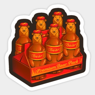 Pack of Bears Sticker